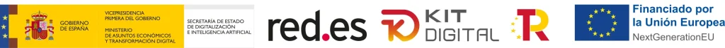 Segells de finançament Kit Digital, Red.es i Unió Europea – NextGenerationEU