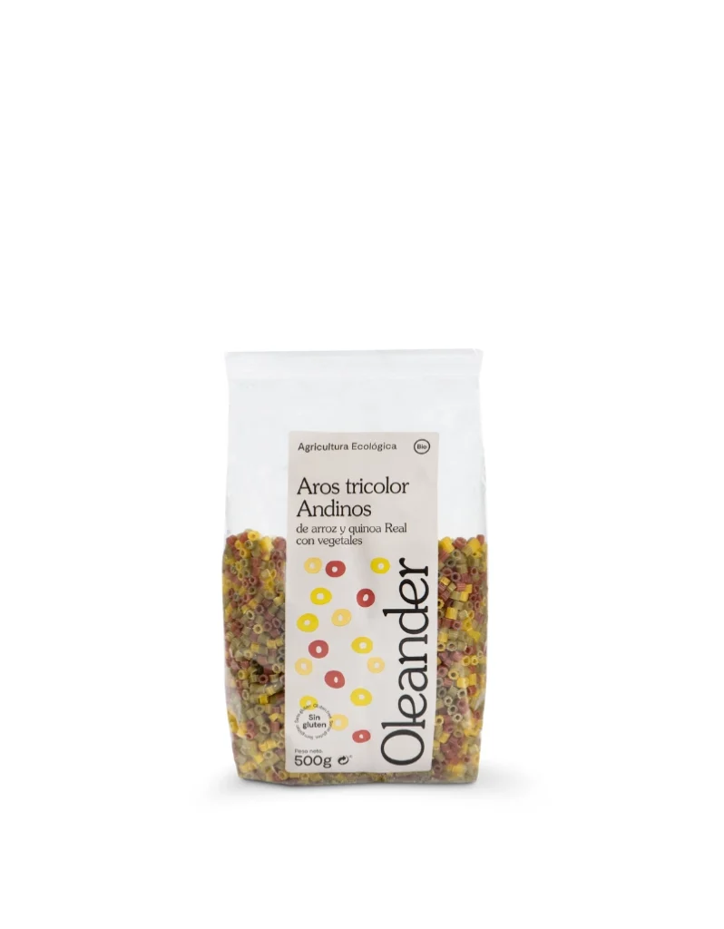 Aros tricolor andinos 500 gr Oleander