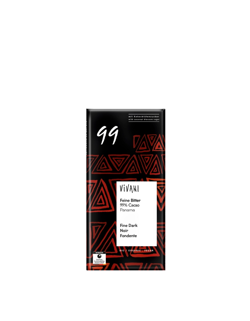 Cacau 99% Panamà 80 g Vivani