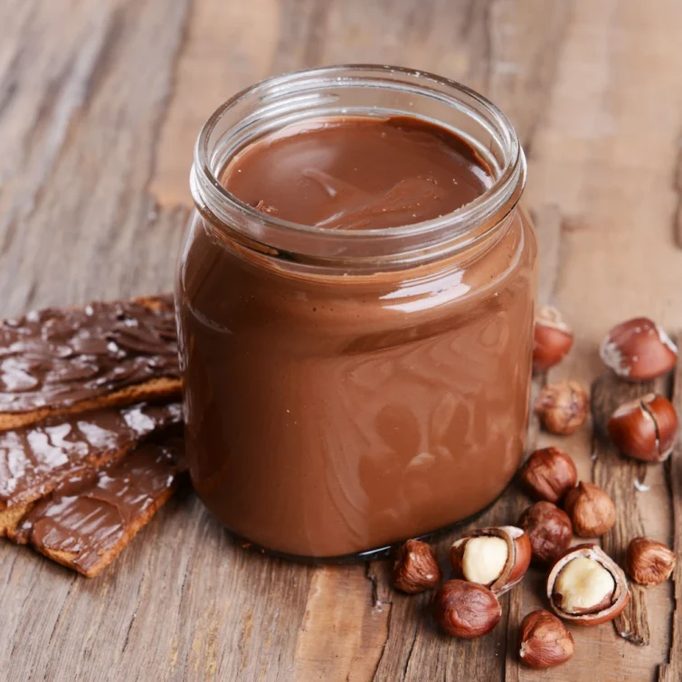 Crema de cacau i avellanes sense sucres afegits