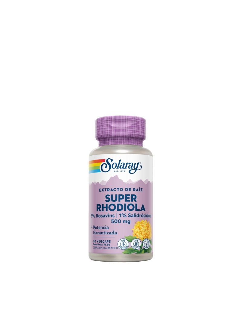 Super Rhodiola 60 VegCaps Solaray