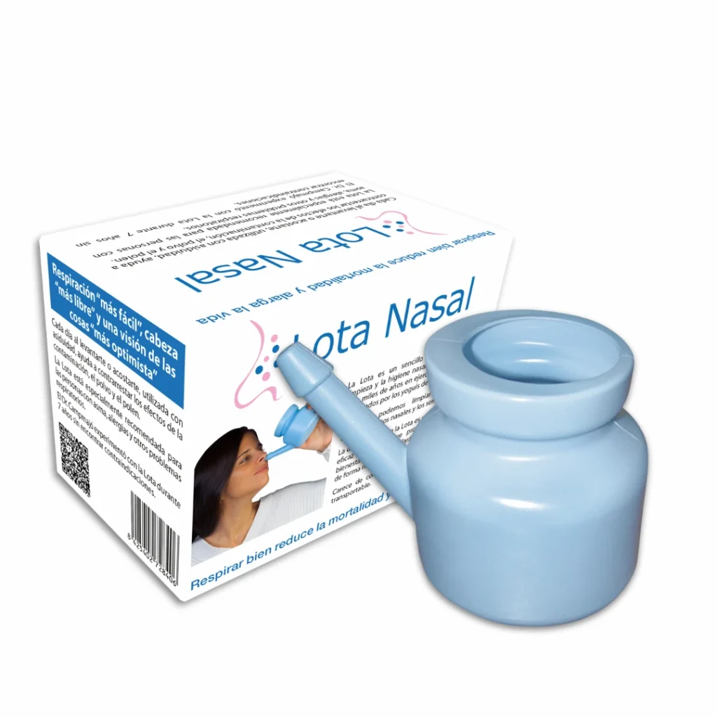 Protocolo natural para las alergias estacionales 11 lota nasal