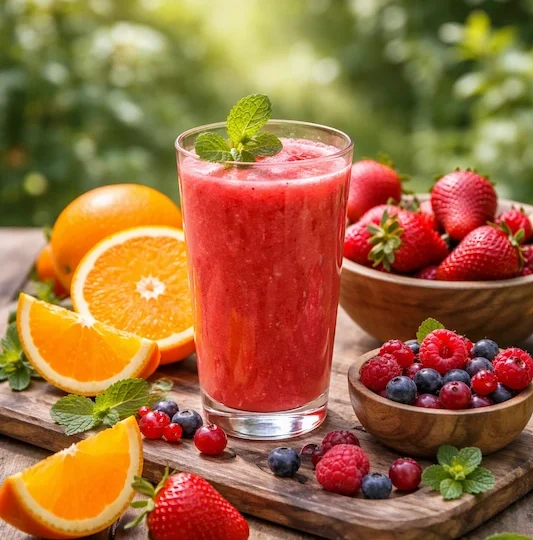 Receta de batido antiinflamatorio y diurético de primavera