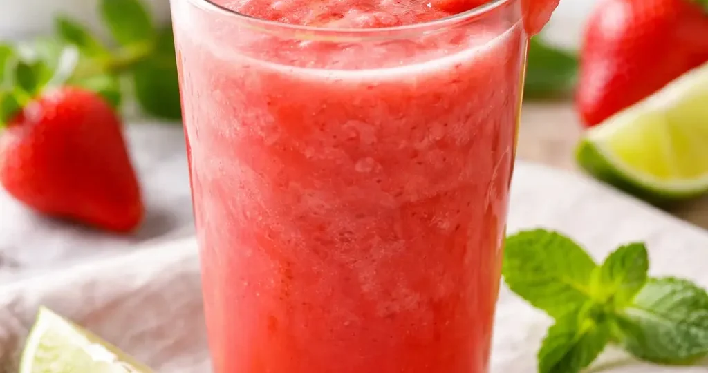 Batido de fruta de temporada
