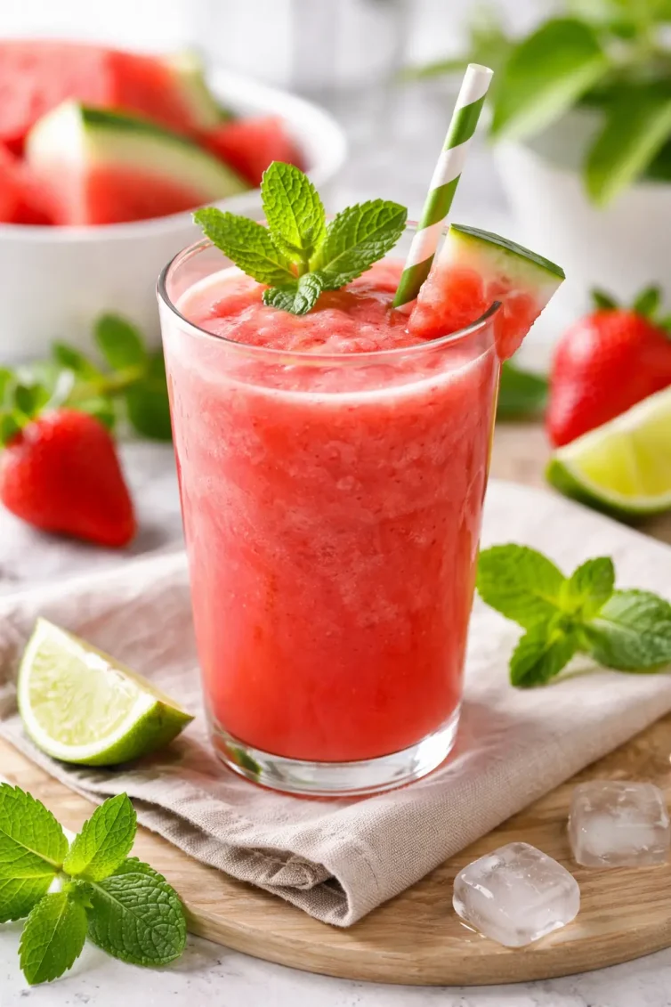 Batido de fruta de temporada