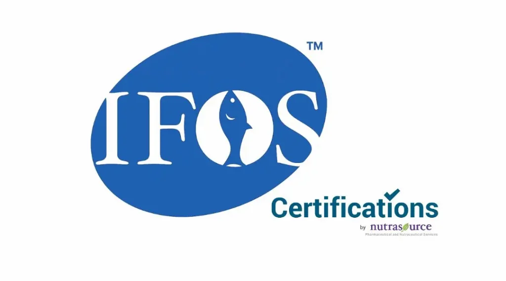 Omega-3 3 Segell de certificació IFOS per a complements d'Omega-3